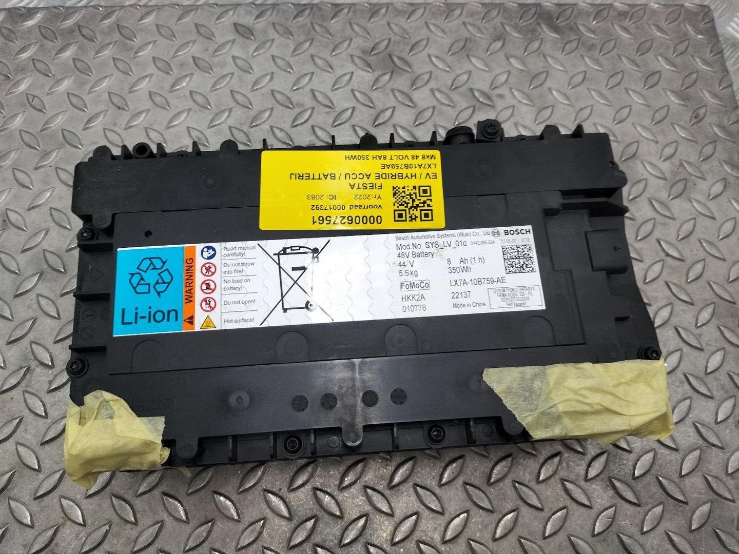 FORD FIESTA ST LINE EV / HYBRIDE ACCU / BATTERIJ (HOOG VOLTA, Auto-onderdelen, Ophalen of Verzenden, Gebruikt, ARN erkend