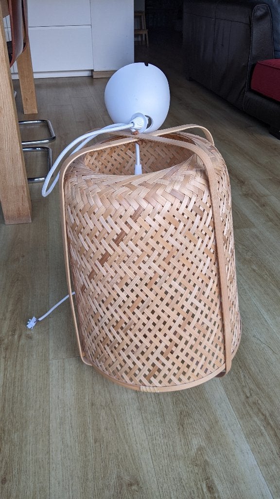 Ikea Knixhult, Ophalen, Overige materialen, Bamboe, E27 (groot)