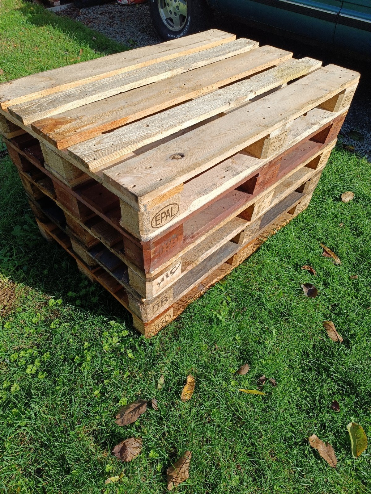 Europallets, Doe-het-zelf en Bouw, Ophalen