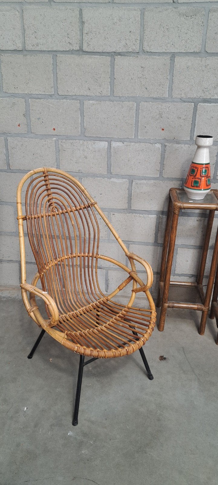 Rotan stoelen + bijzettafeltjes, Huis en Inrichting, Ophalen, ., ., .