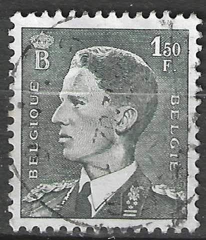 Belgique 1953 - Yvert/OBP 909 - Roi Baudouin (ST), Envoi, Affranchi, Oblitéré, Maison royale