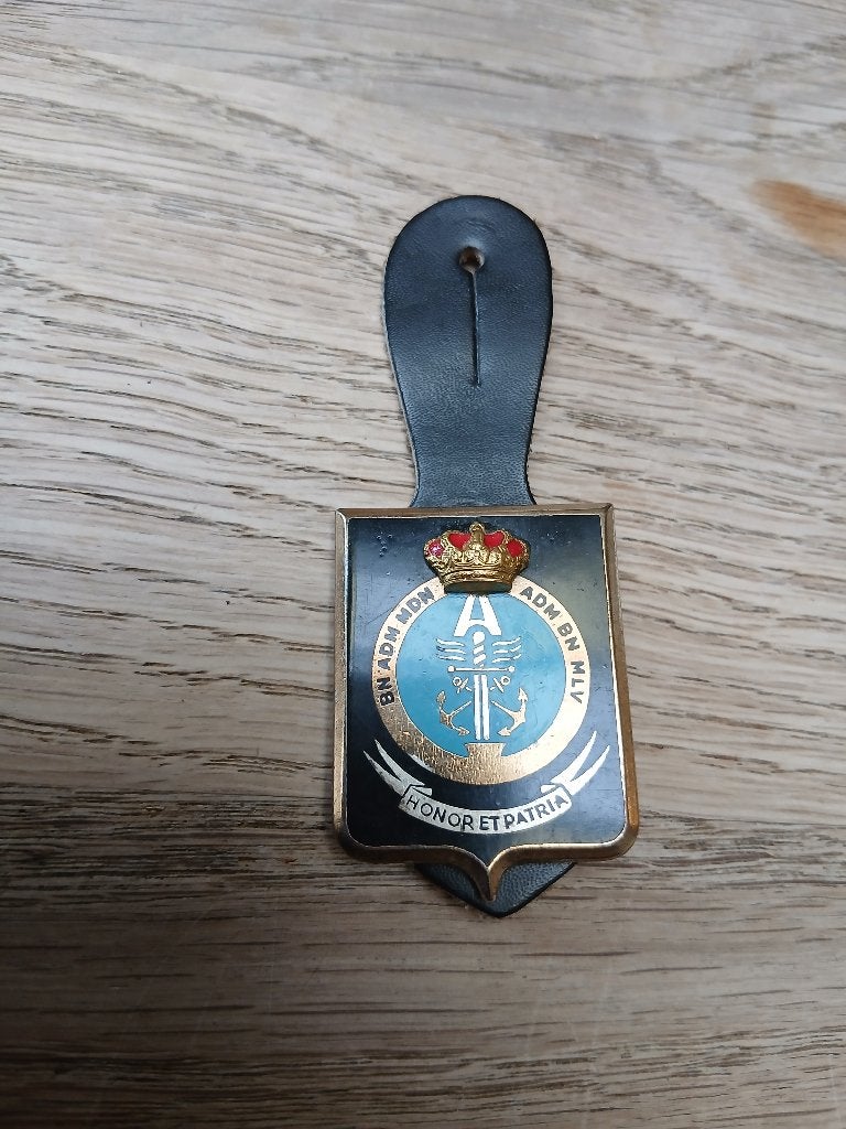 Breloque bataillon administratif, Collections, Objets militaires | Général, Envoi, Armée de terre, Emblème ou Badge