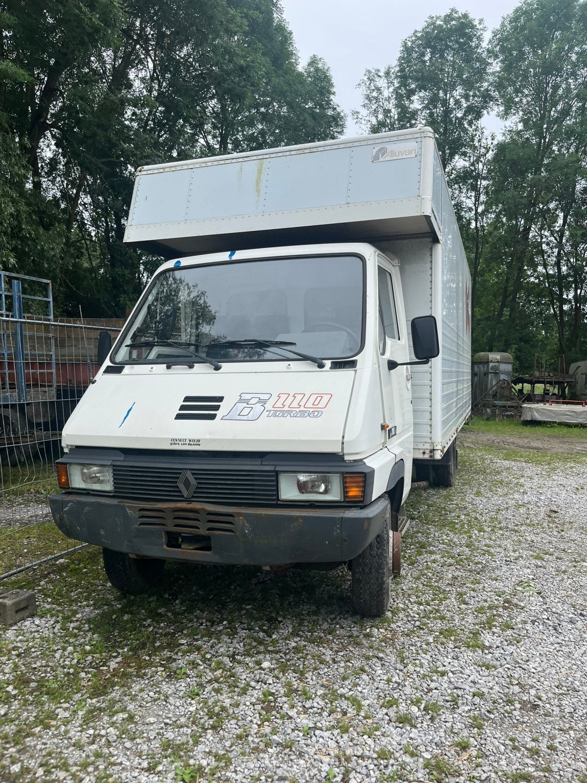 Camion Renault 1992, Auto's, Vrachtwagens, Renault, Wit, Overige kleuren, Particulier