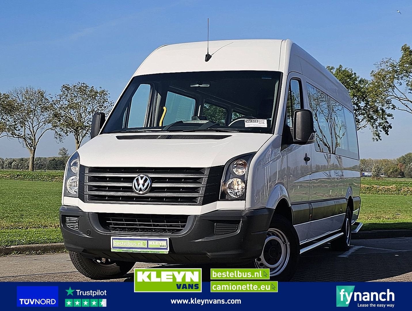 Volkswagen CRAFTER 35 2.0 L3H2 rolstoelbus EURO6 airco cruis, Auto's, Wit, Bedrijf, Handgeschakeld, Diesel