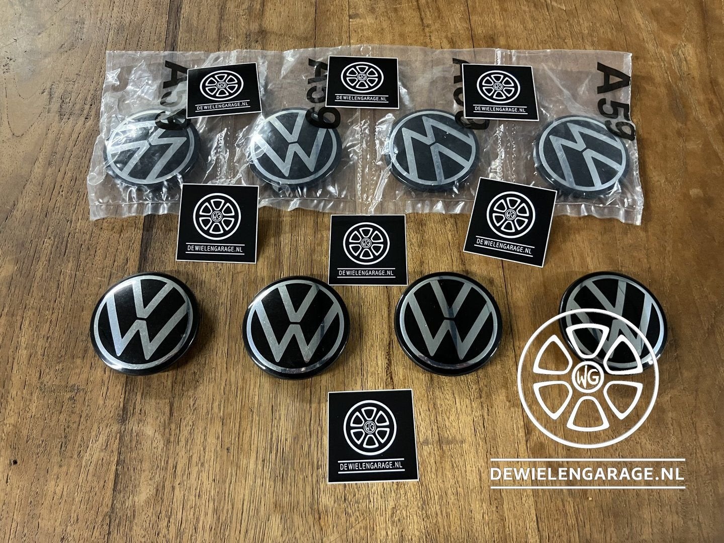 4x Naafkap ORIGINEEL VW Golf 8 Naafdop Nabedeckel 5H0601171, Neuf, -, -, -