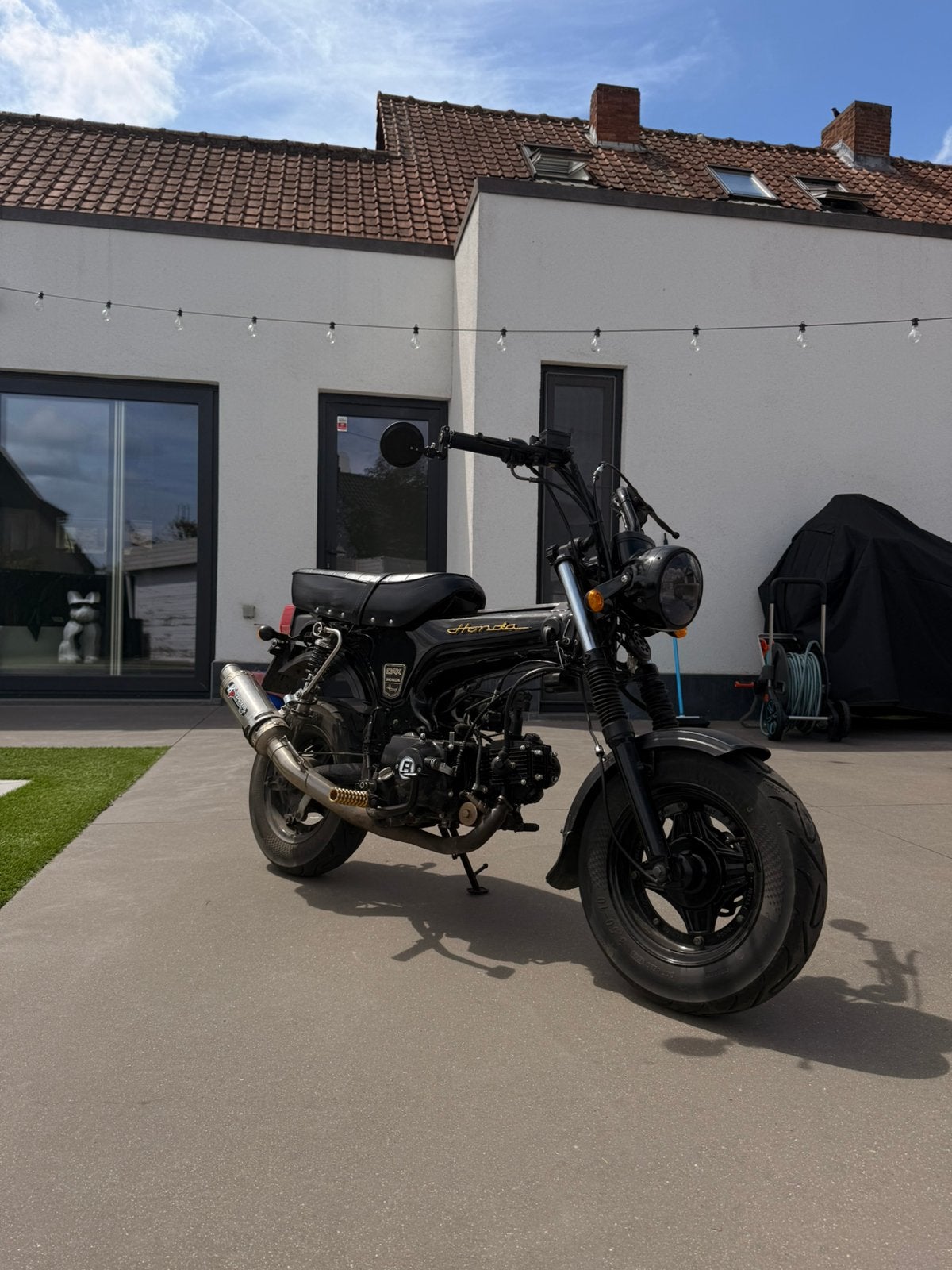 Das Bluroc 50cc zwart, Fietsen en Brommers, Brommers | Honda, Zo goed als nieuw, Overige modellen, Klasse B (45 km/u), Ophalen