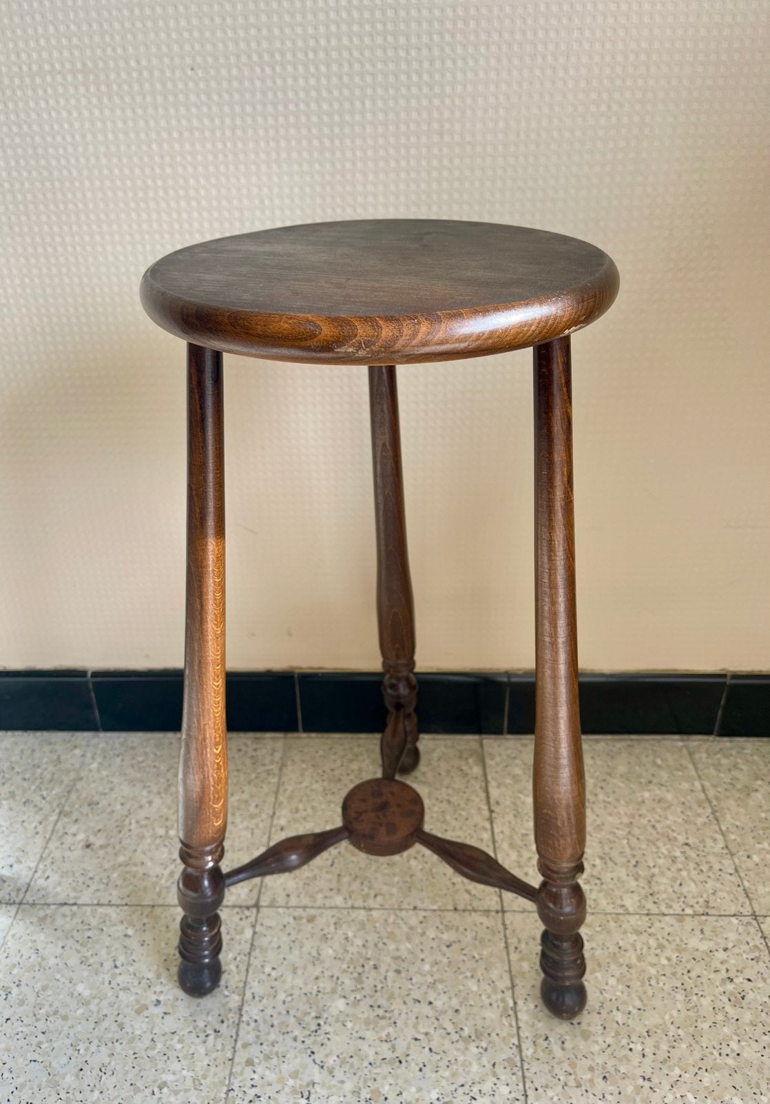 Vintage planten/bijzettafeltje, Antiek en Kunst, Ophalen of Verzenden