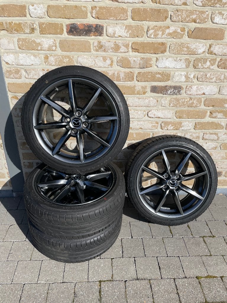Mazda mx5 wielen velgen 17”, Ophalen, Gebruikt, Velg(en), 17 inch