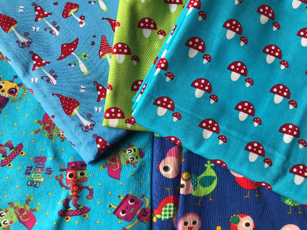 Vrolijke stoffen voor kinderkleding, Ophalen of Verzenden, Nieuw