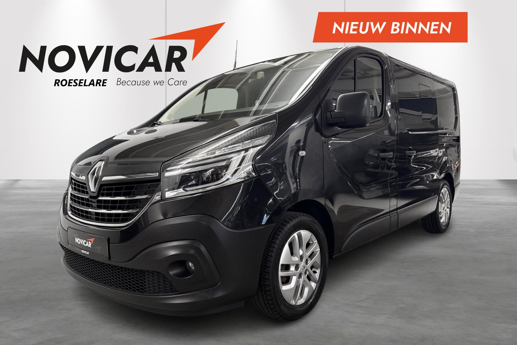 Renault Trafic dCi 145 EDC Gr. Conf. DC * 6 plaats lichte vr, Autos, 145 ch, 4 portes, 2000 kg, Renault