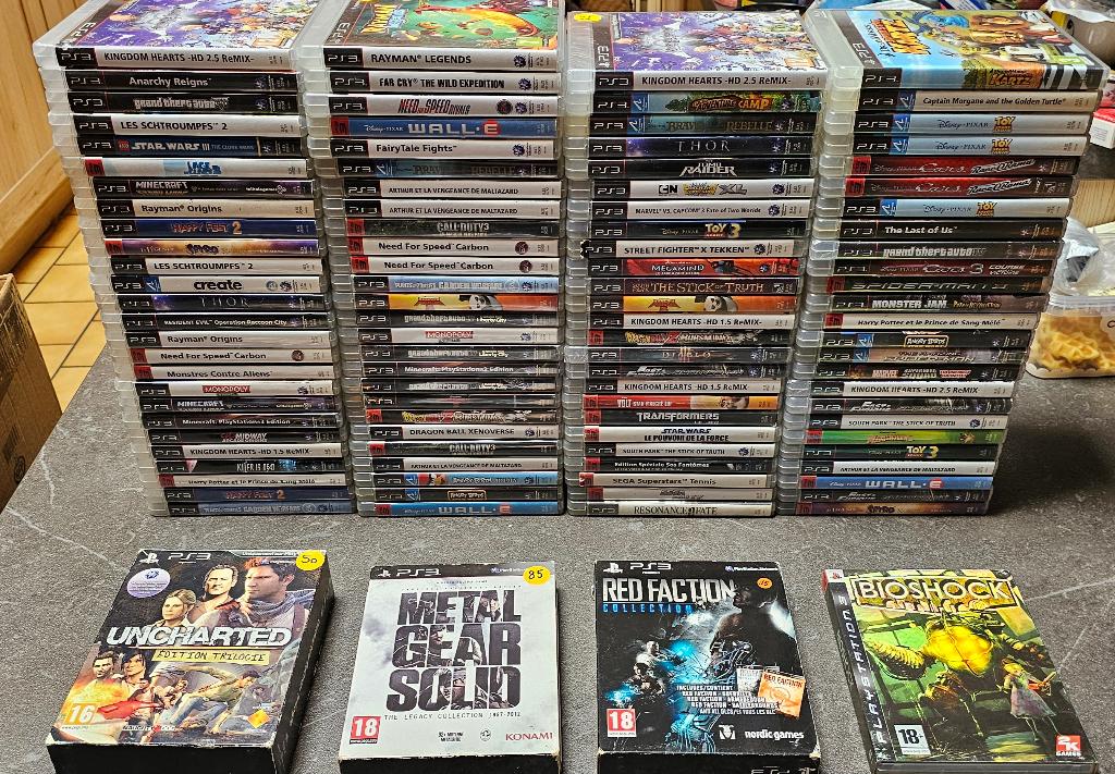 PS3-gamecollectie, Games en Spelcomputers, Games | Sony PlayStation 3, Ophalen of Verzenden, Gebruikt