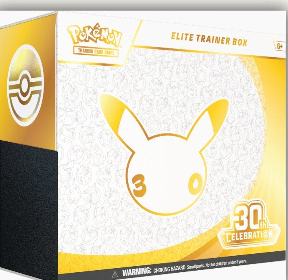 Pokemon 30th anniversary Elite Trainer Box, Ophalen, Nieuw