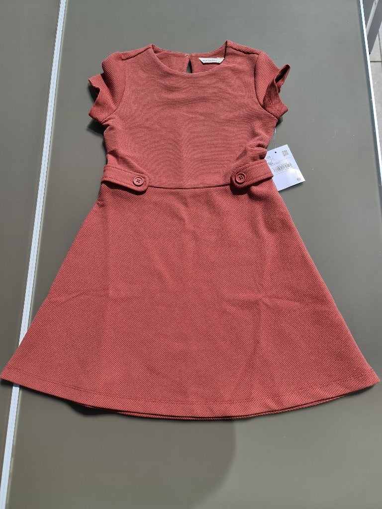 NIEUW roze jurk, kleedje, Happy Girls Club, CA 128, Ophalen, Zo goed als nieuw
