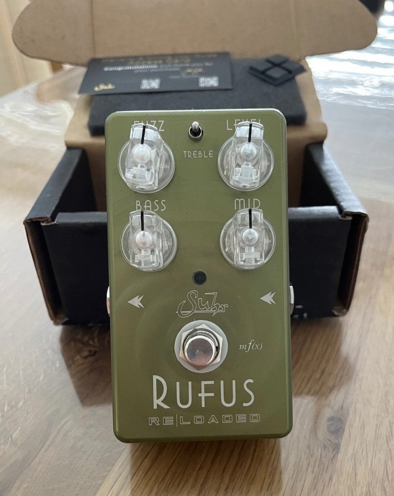 Suhr RUFUS - Reloaded - Fuzz/Octaver, Musique & Instruments, Enlèvement ou Envoi, Comme neuf, Distortion, Overdrive ou Fuzz