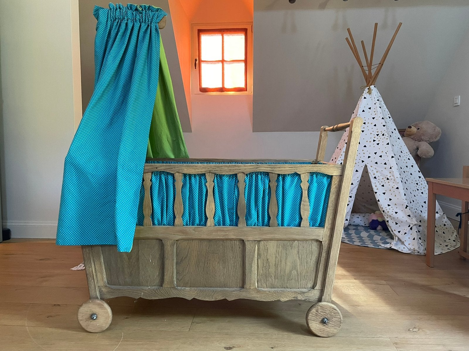 Babybedje op wieltjes, Enlèvement, Comme neuf