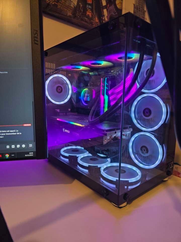 Pc gamer, Informatique & Logiciels, Ordinateurs de bureau, Enlèvement, Comme neuf