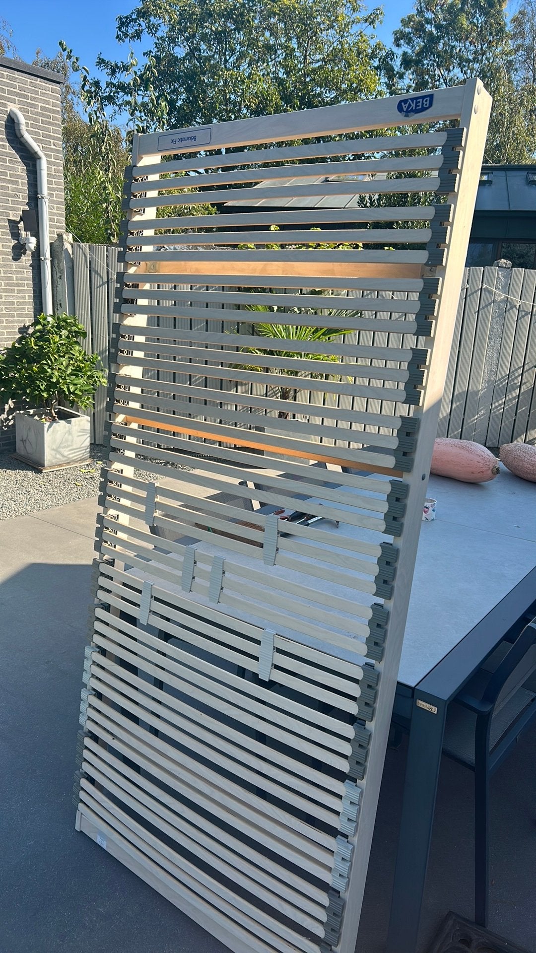 Gratis Lattenbodem 90 x 200 cm, Ophalen, Zo goed als nieuw, 200 cm