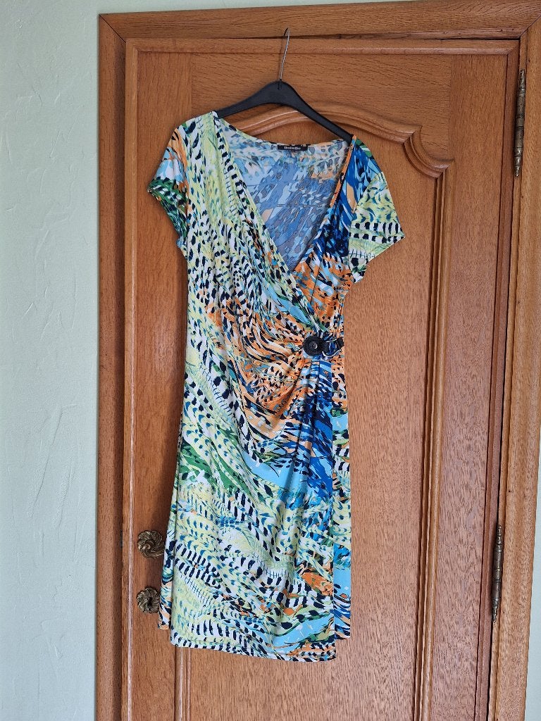 robe multi couleurs Bel&Bo 42, Vêtements | Femmes, Taille 42/44 (L), Bel&Bo, Enlèvement, Longueur genou