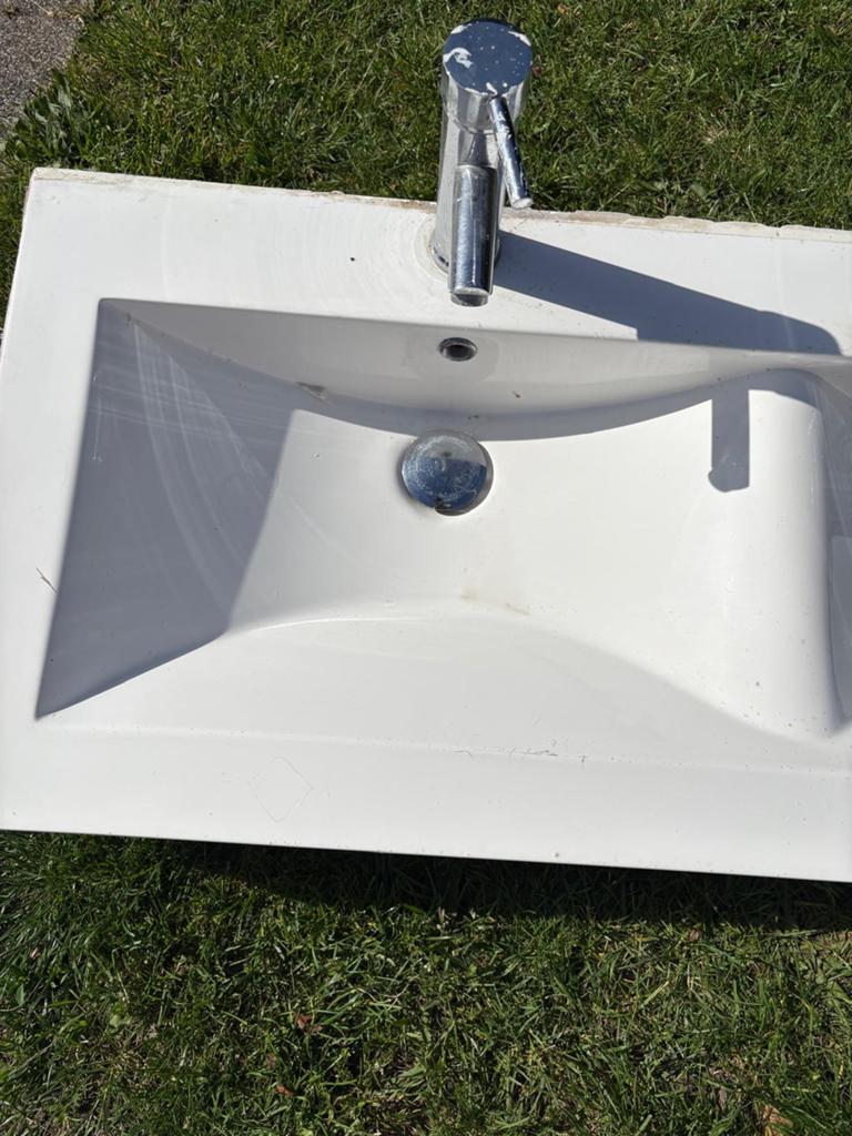 Lavabo, Huis en Inrichting, Badkamer | Badkamermeubels, Ophalen, Zo goed als nieuw