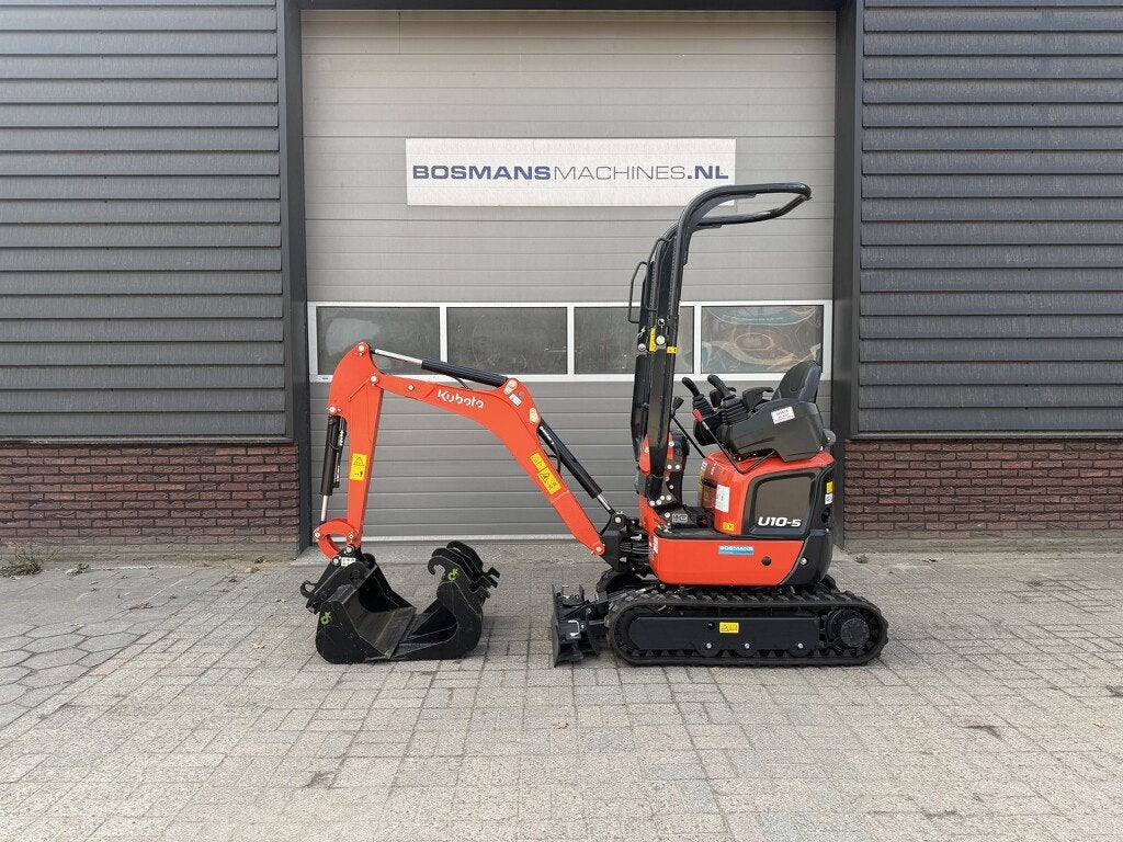 Kubota U10 minigraver DEMO 2023 10 uur €295 LEASE