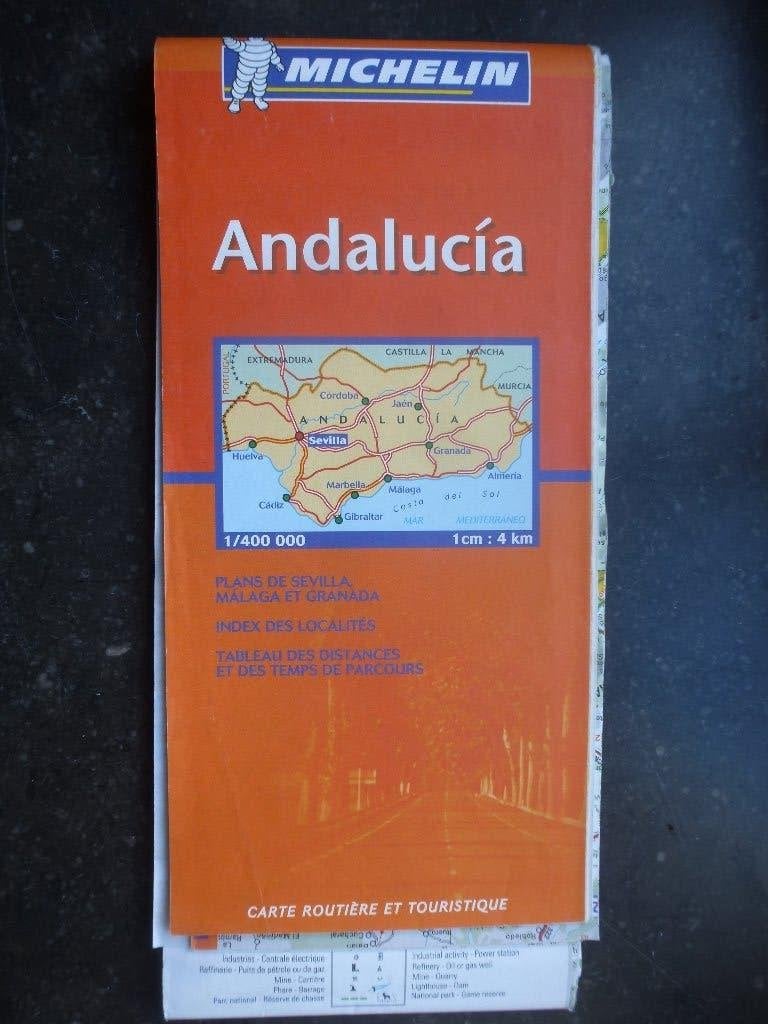 CARTE MICHELIN ECOSSE ou ANDALOUSIE 1/400 000, Enlèvement ou Envoi, Utilisé, Carte géographique