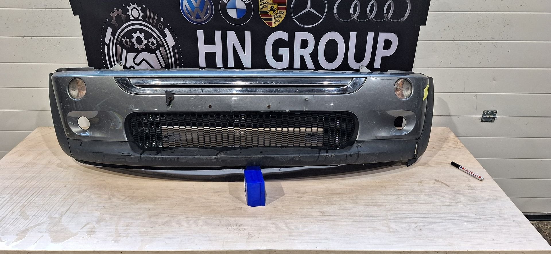 Mini Cooper / One voorbumper, Gebruikt, -, Voor, -