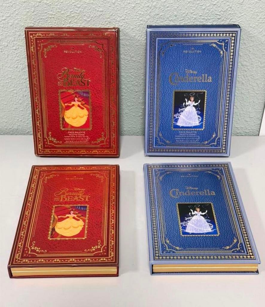 Maquillage 2x Disney Storybook Beauty Beast & Cinderella, Enlèvement ou Envoi, Neuf, Yeux, Maquillage