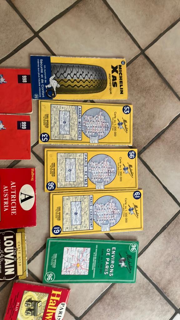 Michelin en ander landkaarten, Verzamelen, Overige Verzamelen, Ophalen, Gebruikt