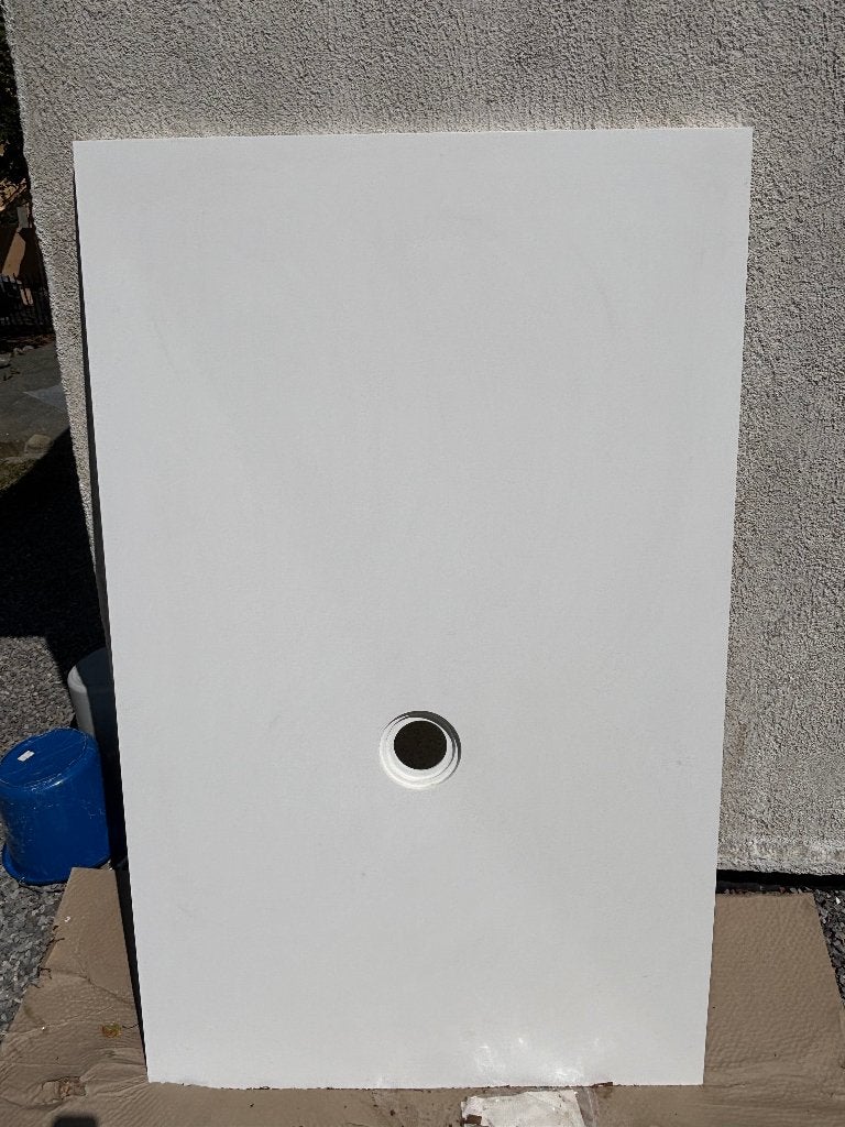 Balmani showertray Lago solid surface 160x100cm, Bricolage & Construction, Sanitaire, Enlèvement, Neuf, Douche