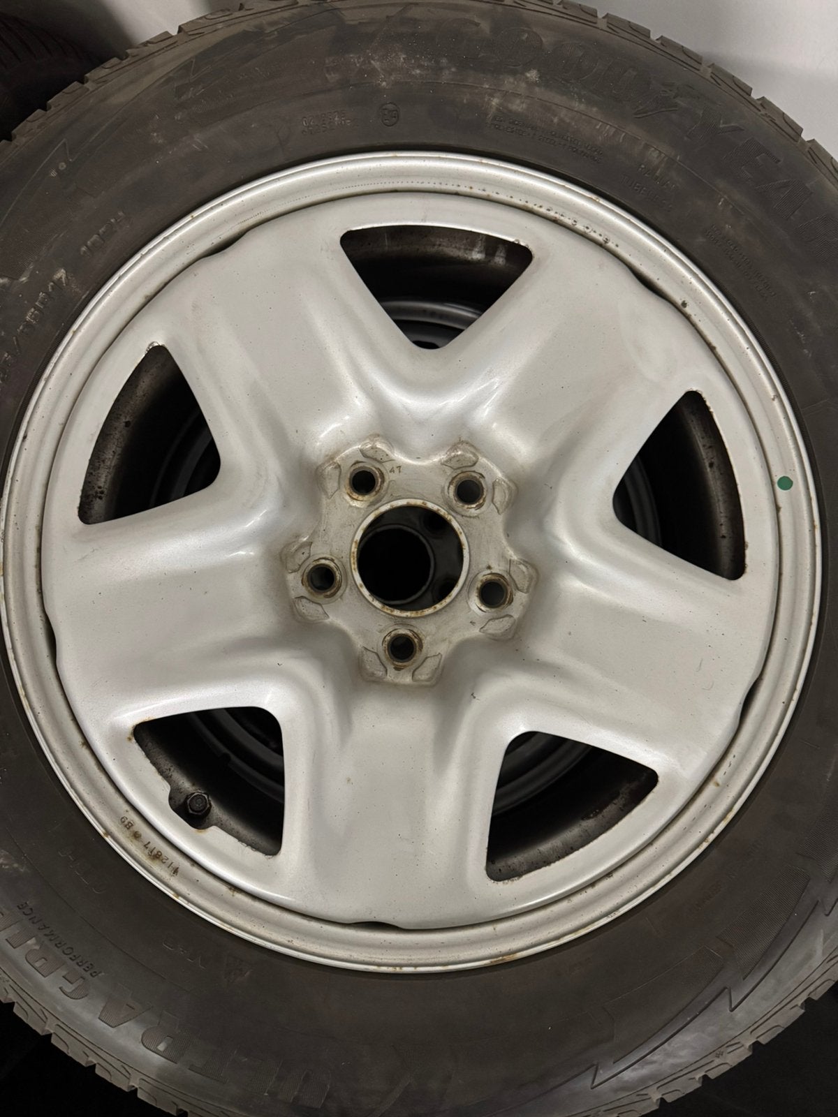 4 jantes Mazda CX-5 17 pouces + pneus 225/65 R17, Autos : Pièces & Accessoires, Enlèvement, 17 pouces, Pneu(s)