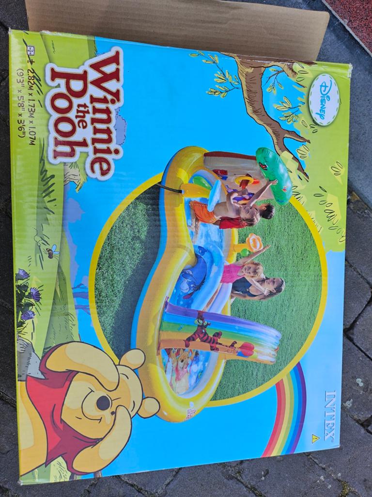 Intex Disney Winnie the Pooh Speelzwembad met Glijbaan, Ophalen