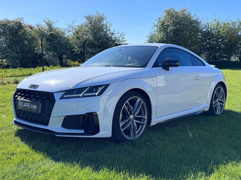 Audi TT Coupé 40 TFSI S TRONIC S LINE SHADOW FULL, Auto's, Audi, Gebruikt, 4 cilinders, 1984 cc, Wit