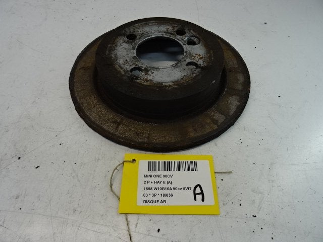 FREIN DISQUE ARRIÈRE Mini Mini (R50 / 53) (01-2001/01-2007), Petuelring 130
80809  München, DE, Mini, Utilisé, Minikundenbetreuung@mini.de