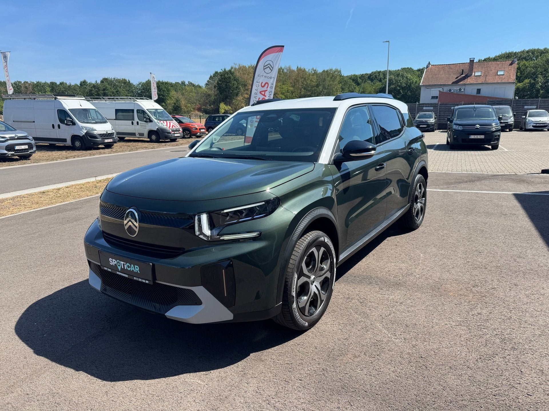 Citroën C3 Aircross HYBRID 145CH AUTOMAAT PLUS - WAARBORG, Auto's, Automaat, Gebruikt, Euro 6, 5 zetels