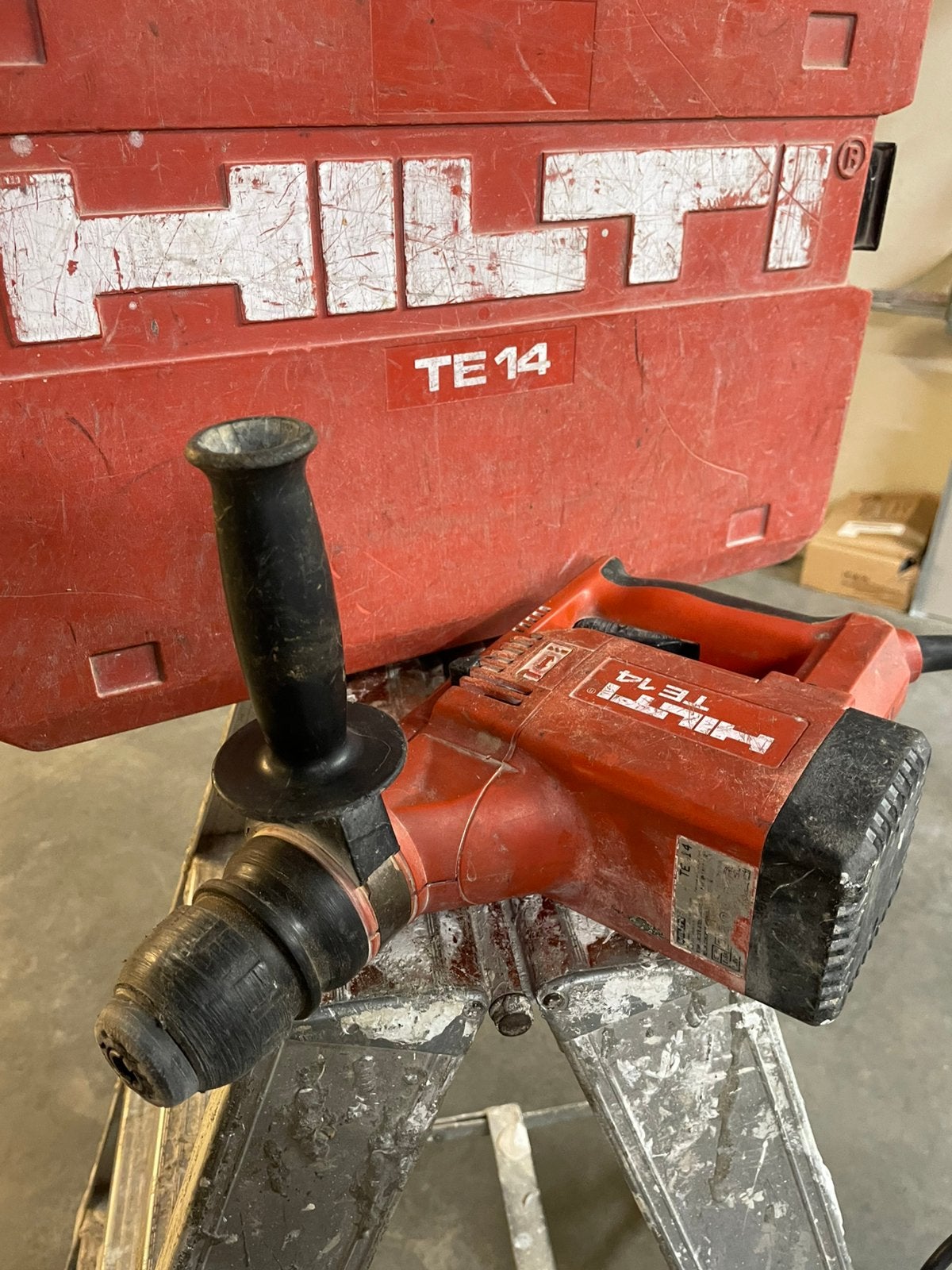Hilti TE 14 – Professionele boorhamer, Doe-het-zelf en Bouw, Ophalen, Gebruikt, Boormachine, Klopboormechanisme