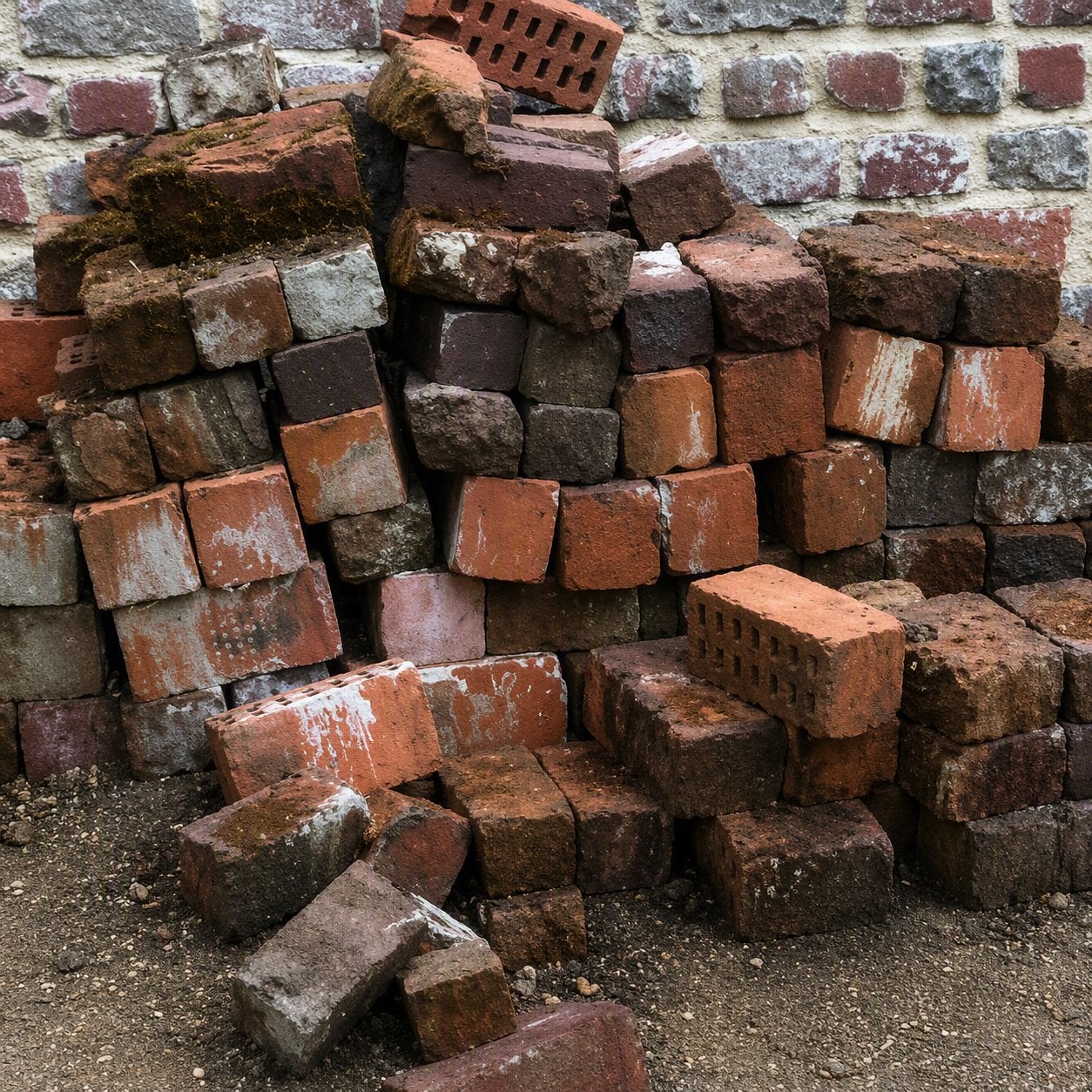 Bakstenen, Ophalen, Gebruikt, Minder dan 5 m²