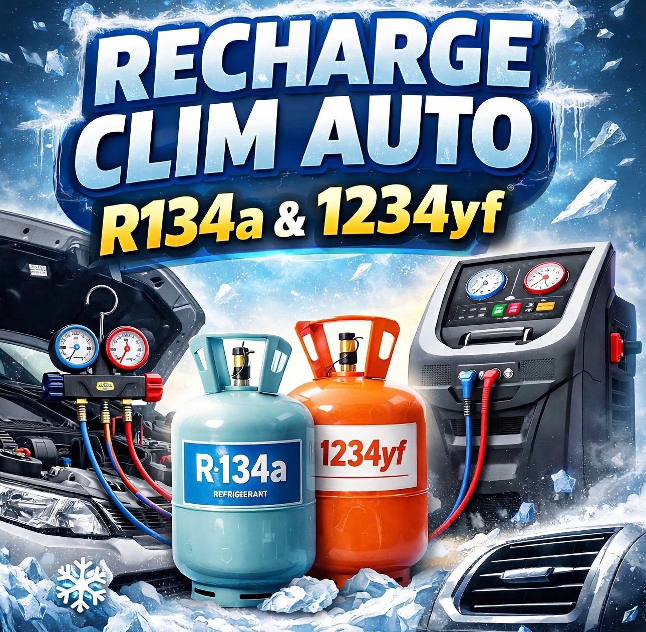Recharge clim voiture