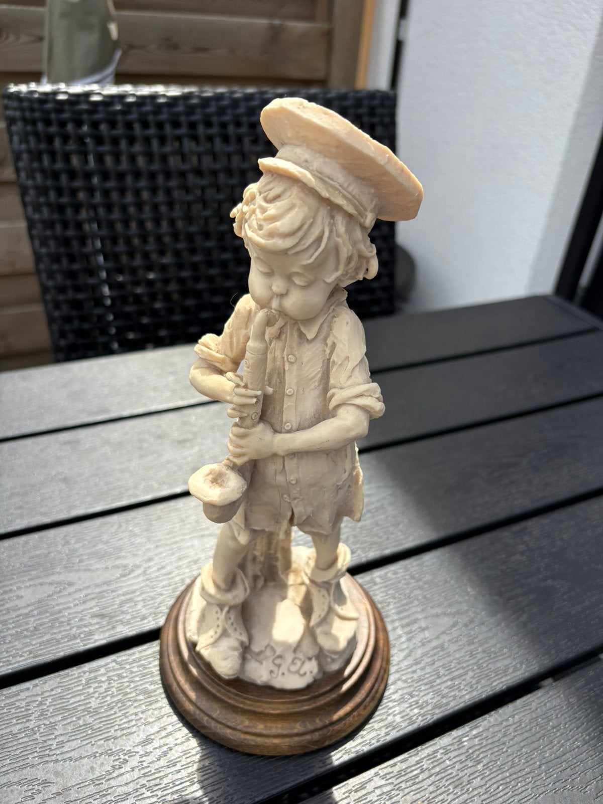 Giuseppe Armani Beeldje Saxofoonspeler (Florence, Italië), Antiek en Kunst, Ophalen of Verzenden