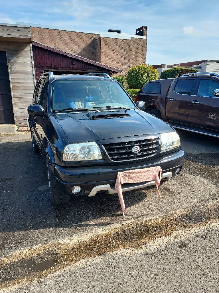 suzuki grand vitara 4x4, Auto's, Suzuki, Voorwielaandrijving, Grand Vitara, Zwart, 5 deurs