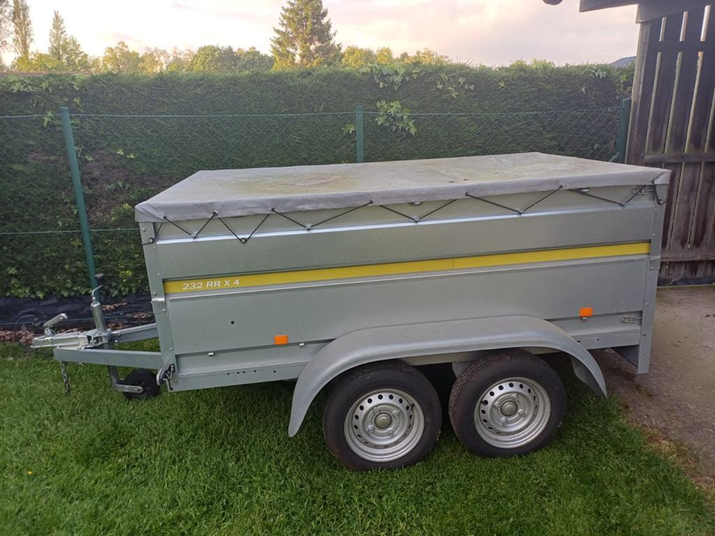 Aanhangwagen motortrailer, Ophalen, Gebruikt