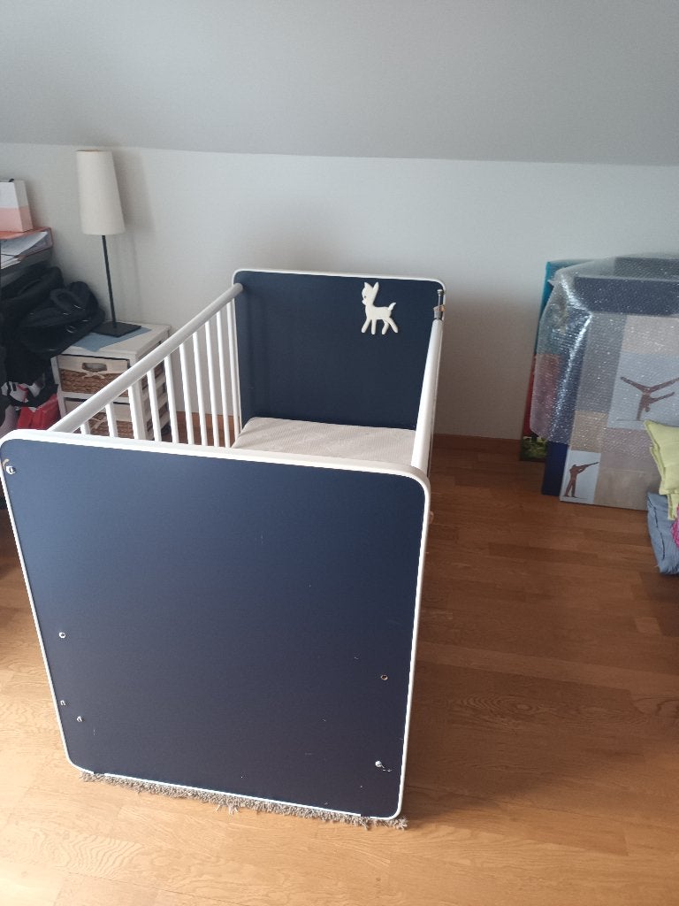 kinderbed, Ophalen, Zo goed als nieuw, 70 tot 85 cm, Matras