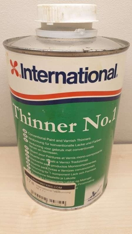 International Thinner No. 1, 25% vol nog, Huis en Inrichting, Schoonmaakartikelen, Ophalen