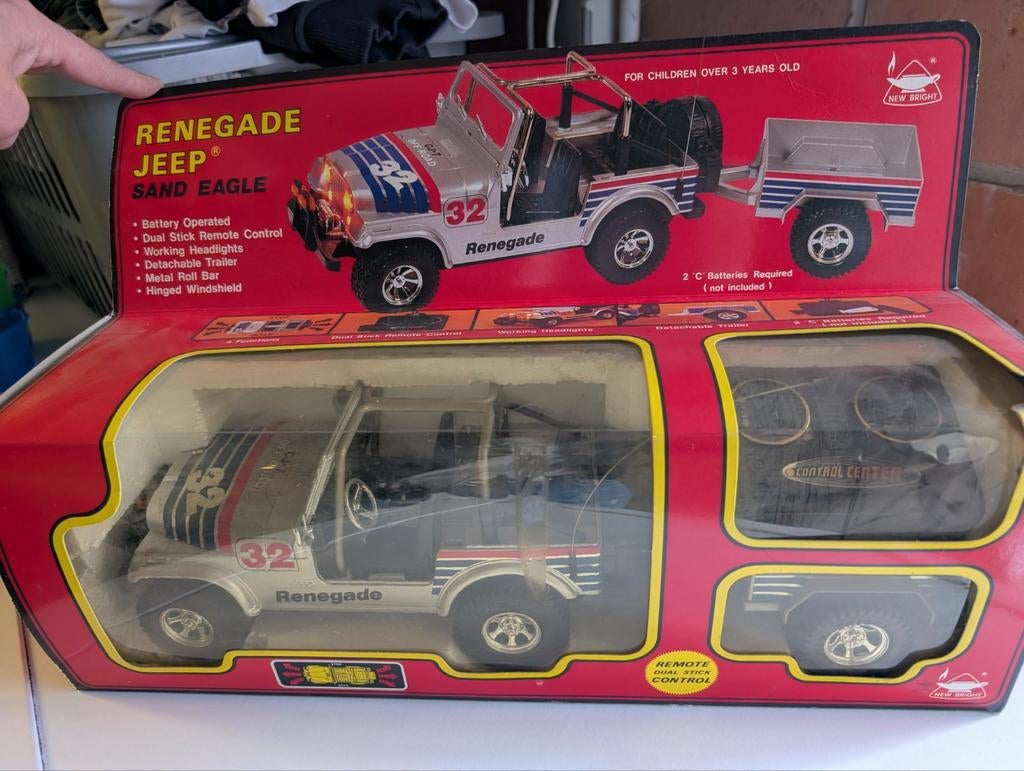 voiture télécommandée, Enlèvement