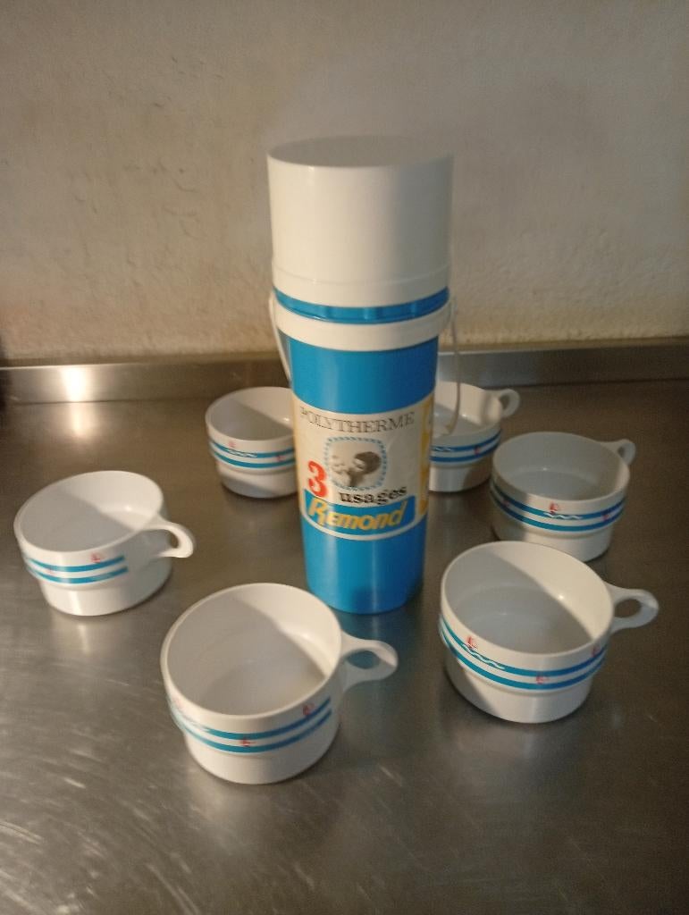 thermos Polytherme 3 Usages plus tasses, Enlèvement ou Envoi