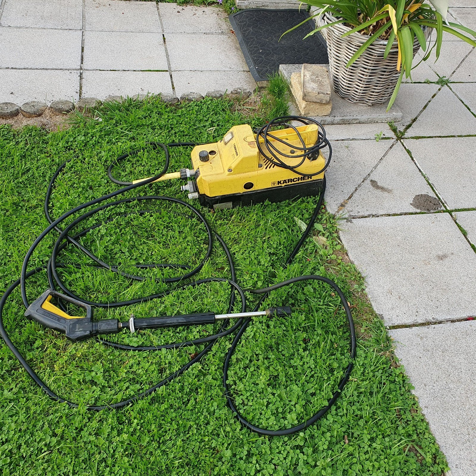 karcher, Ophalen, Gebruikt, Elektrisch, Met regelbare waterdruk