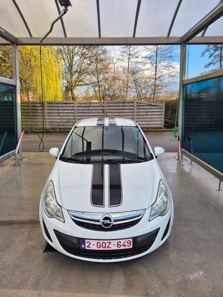 Opel Corsa 1.2 2011 ( Gekeurd voor verkoop ), Auto's, Voorwielaandrijving, Sound system, Wit, Leder