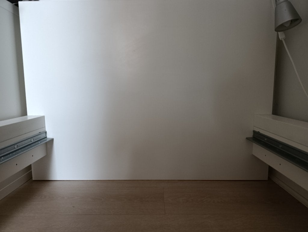 Ikea (Malm) 90 x 200 cm wit bedframe, Ophalen, Gebruikt, 90 cm, Eenpersoons