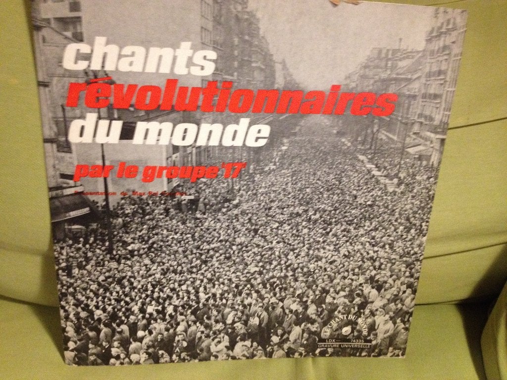 Groep 17 - Revolutionaire liedjes uit de hele wereld, LP, Gebruikt, Ophalen of Verzenden, Gatefold hoes