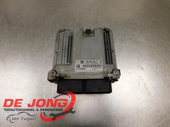 Ordinateur gestion moteur d'un Volkswagen Touareg, Autos : Pièces & Accessoires, Volkswagen, -, 3 mois de garantie, Utilisé