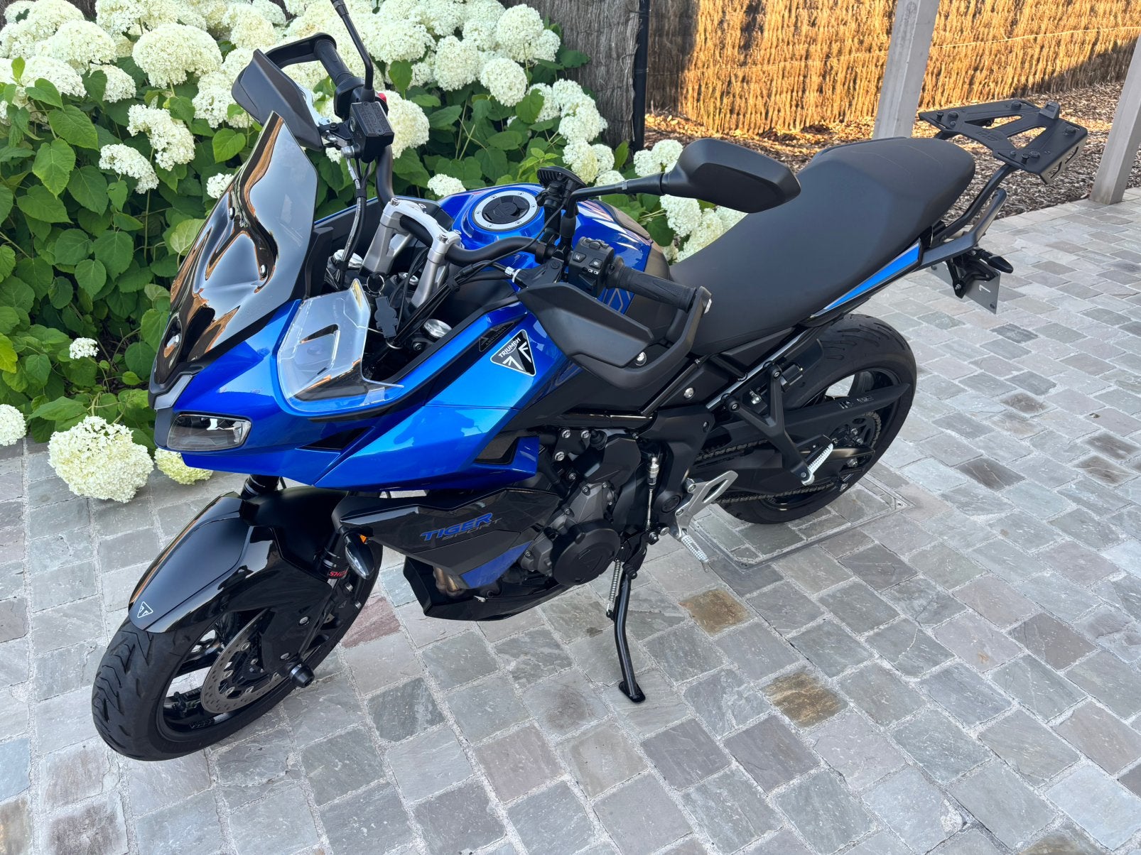 Triumph tiger sport 800, Poignées chauffantes, Permis Moto A, Plus de 35 kW, 3 cylindres